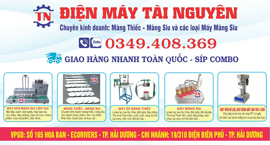 Miếng thiếc - Màng siu và các loại Máy Màng Siu