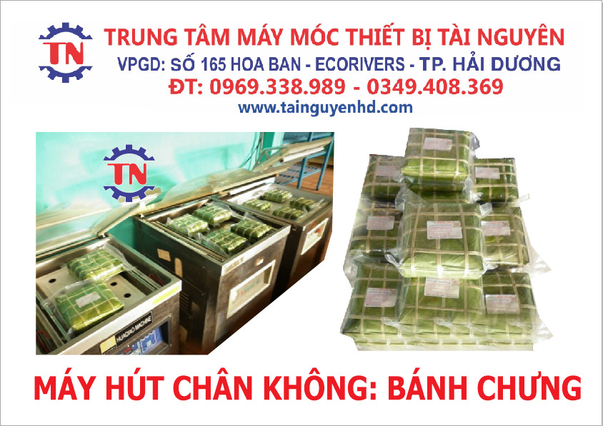 Máy hút chân không Bánh chưng