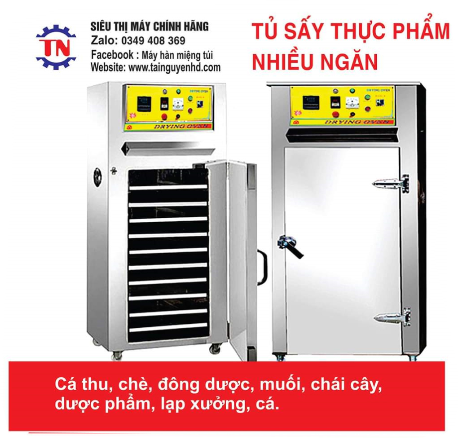 Tủ sấy thực phẩm nhiều ngăn